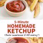 5 minute Homemade Ketchup